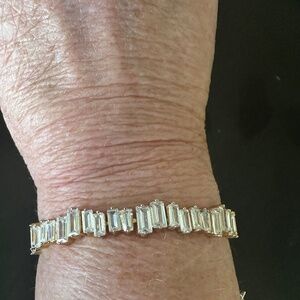 Jewels By Durrani Adjustable Baguette Bracelet V1